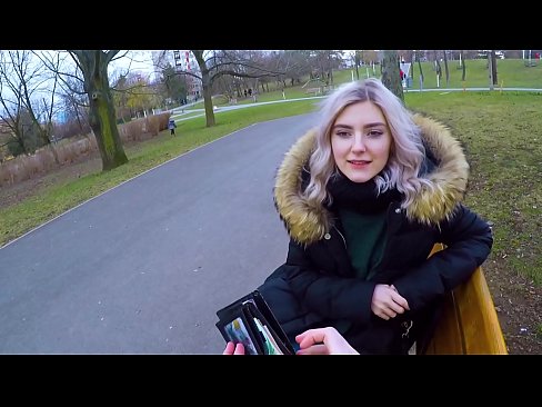 ❤️ Акча үчүн чоочун адамдын ысык спермасын жутат - минет паркта Эва Элфи ❤️❌ Анальный видео боюнча бизде ❌